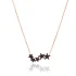 Turkish Pave Star Shape 925 Sterling Silver Necklace