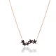 Turkish Pave Star Shape 925 Sterling Silver Necklace Turkish Pave Star Shape 925 Sterling Silver Necklace