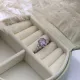 Amethyst CZ Pear Drop Cluster CZ 925 Silver Ring Amethyst CZ Pear Drop Cluster CZ 925 Silver Ring