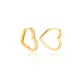 Turkish Dainty Heart 925 Sterling Silver Earrings