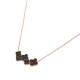 Turkish Pave Clover 925 Sterling Silver Necklace