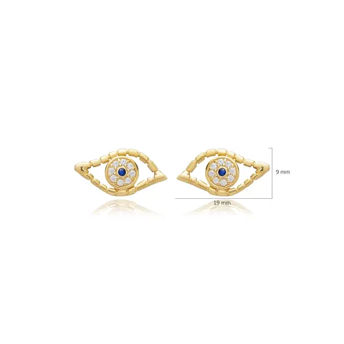 Turkish Evil Eye 925 Silver Earrings Wholesale Turkish Evil Eye 925 Silver Earrings Wholesale