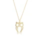 Turkish Owl Plain 925 Sterling Silver Necklace Turkish Owl Plain 925 Sterling Silver Necklace