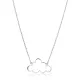 Cloud Plain 925 Sterling Silver Necklace Cloud Plain 925 Sterling Silver Necklace