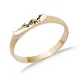 Plain Flower Drawing Women 925 Silver Ring Plain Flower Drawing Women 925 Silver Ring