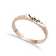 Plain Flower Drawing Women 925 Silver Ring Plain Flower Drawing Women 925 Silver Ring