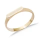 Smooth Angular Band 925 Sterling Silver Ring | 925 Sterling Silver Wholesale | Sade Silver Smooth Angular Band 925 Sterling Silver Ring - Sade 925 Silver Jewelry