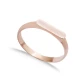 Smooth Angular Band 925 Sterling Silver Ring | 925 Sterling Silver Wholesale | Sade Silver Smooth Angular Band 925 Sterling Silver Ring - Sade 925 Silver Jewelry