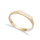 Smooth Angular Band 925 Sterling Silver Ring | 925 Sterling Silver Wholesale | Sade Silver Smooth Angular Band 925 Sterling Silver Ring - Sade 925 Silver Jewelry