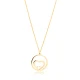 Intertwined Heart Plain Style Sterling Silver Necklace Intertwined Heart Plain Style Sterling Silver Necklace