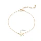 Starfish Plain Foot 925 Sterling Silver Anklet