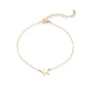 Starfish Plain Foot 925 Sterling Silver Anklet