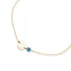 Mouse Plain With Evil Eye 925 Sterling Silver Anklet Mouse Plain With Evil Eye 925 Sterling Silver Anklet