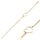 Hollow Heart 925 Sterling Silver Bracelet Hollow Heart 925 Sterling Silver Bracelet
