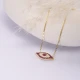 Ruby CZ Evil Eye 925 Sterling Silver Necklace Ruby CZ Evil Eye 925 Sterling Silver Necklace