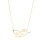 Infinity Design Plain 925 Sterling Silver Necklace Jewelry Infinity Design Plain 925 Sterling Silver Necklace Jewelry