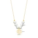 Shell With Pearls 925 Sterling Silver Necklace Shell With Pearls 925 Sterling Silver Necklace