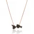 Turkish Wholesale Handcrafted Silver Charm Necklace