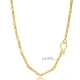 Beaded Bar Link Chain 925 Sterling Silver Necklace Beaded Bar Link Chain 925 Sterling Silver Necklace