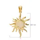 Sun Moonstone 925 Sterling Silver Pendant | 925 Sterling Silver Wholesale | Sade Silver Sun Moonstone 925 Sterling Silver Pendant - Sade 925 Silver Jewelry