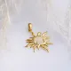 Sun Moonstone 925 Sterling Silver Pendant | 925 Sterling Silver Wholesale | Sade Silver Sun Moonstone 925 Sterling Silver Pendant - Sade 925 Silver Jewelry