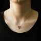Turkish Diamond Shape 925 Sterling Silver Necklace