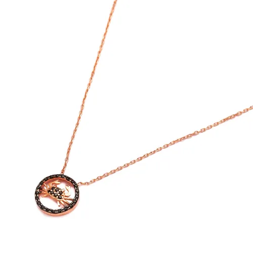 Made in Turkey Crab 925 Sterling Silver Necklace