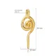 Spiral Symbol Necklace Silver Charm Spiral Symbol Necklace Silver Charm
