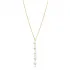 Pearl Design Elegant Turkish Silver Y Necklace Pendant