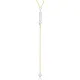 Dainty Pearl Y 925 Sterling Silver Necklace