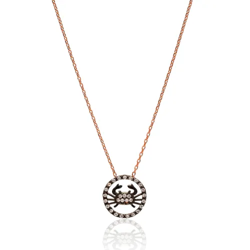 Turkish Crab 925 Sterling Silver Necklace