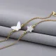 Mother Of Pearl Butterfly 925 Sterling Silver Bracelet Mother Of Pearl Butterfly 925 Sterling Silver Bracelet