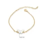 Mother Of Pearl Butterfly 925 Sterling Silver Anklet Mother Of Pearl Butterfly 925 Sterling Silver Anklet