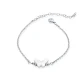 Mother Of Pearl Butterfly 925 Sterling Silver Anklet Mother Of Pearl Butterfly 925 Sterling Silver Anklet