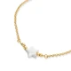 Star Mother Of Pearl 925 Sterling Silver Anklet - Sade 925 Silver Jewelry