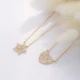 Turkish Star CZ 925 Sterling Silver Necklace