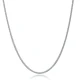 Fox Tail Thin Chain 925 Sterling Silver Pendant | 925 Sterling Silver Wholesale | Sade Silver Fox Tail Thin Chain 925 Sterling Silver Pendant - Sade 925 Silver Jewelry
