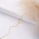 Clover Origami Plain 925 Sterling Silver Bracelet - Sade 925 Silver Jewelry
