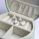 Solitaire Oval White Opal Turkish 925 Silver Dangle Earrings Solitaire Oval White Opal Turkish 925 Silver Dangle Earrings
