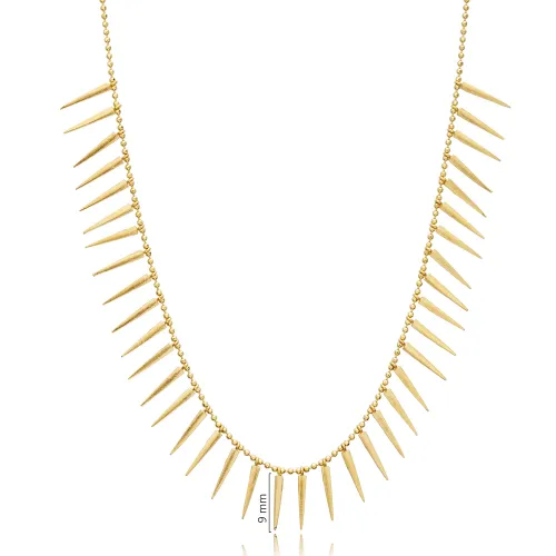Spike Shaker 925 Sterling Silver Necklace Spike Shaker 925 Sterling Silver Necklace