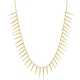 Spike Shaker 925 Sterling Silver Necklace - Sade 925 Silver Jewelry