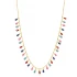 Pear Mix Evil Eye Ball Chain Shake 925 Silver Necklace