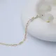Pearl And Chain 925 Sterling Silver Bracelet Pearl And Chain 925 Sterling Silver Bracelet