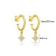 Flower Dainty 925 Sterling Silver Earrings