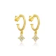 Flower Dainty 925 Sterling Silver Earrings