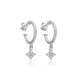Flower Dainty 925 Sterling Silver Earrings