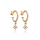 Flower Dainty 925 Sterling Silver Earrings