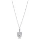 Ruby CZ Dainty 925 Sterling Silver Necklace Ruby CZ Dainty 925 Sterling Silver Necklace