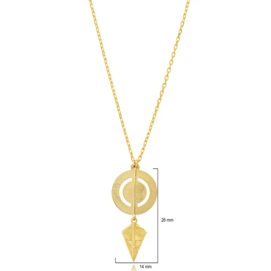 Turkish Disc Round 925 Sterling Silver Necklace Turkish Disc Round 925 Sterling Silver Necklace