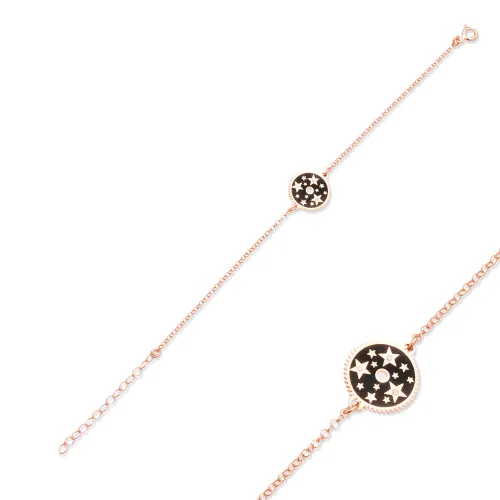 Turkish Enamel Star 925 Sterling Silver Bracelet
